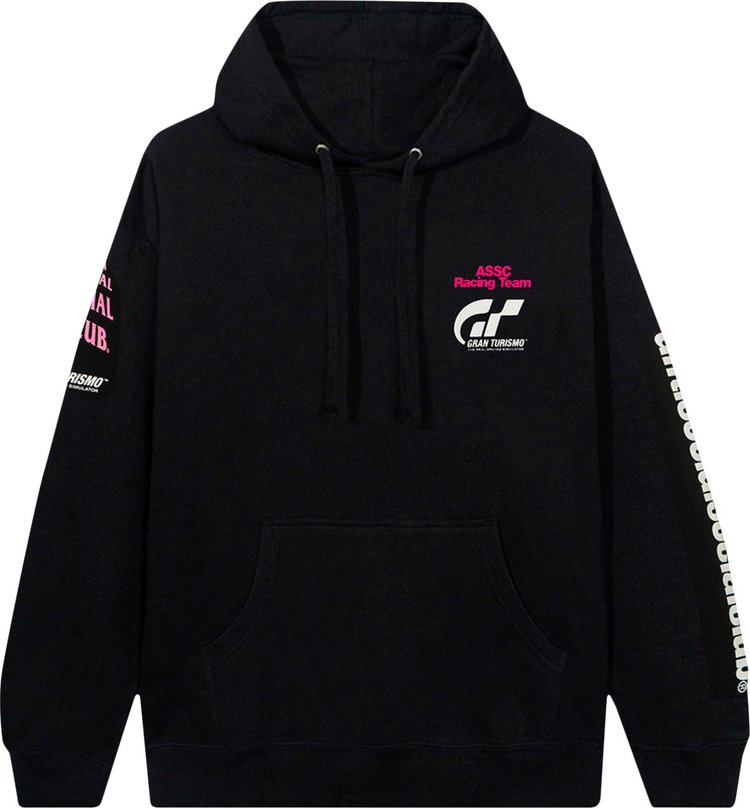 Худи Anti Social Social Club x Gran Turismo Hoodie 'Black', черный - фото