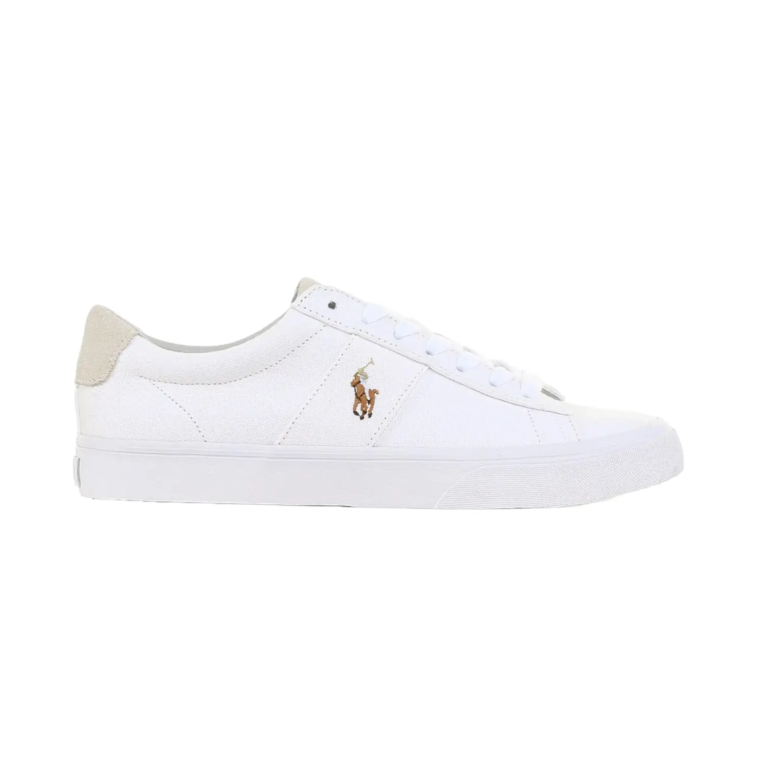 

Кеды Polo Ralph Lauren Sayer Sneaker With Logo, белый/бежевый