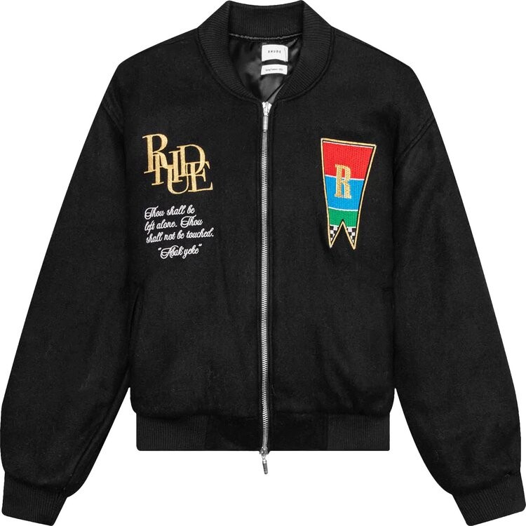 

Куртка Rhude Crest Jacket 'Black', черный