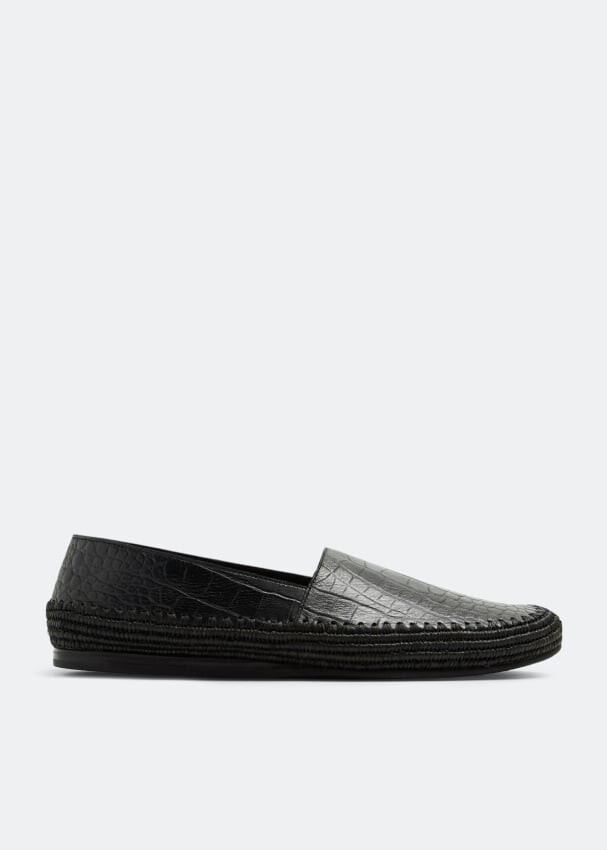 

Лоферы CASABLANCA 1942 Diego espadrilles, черный