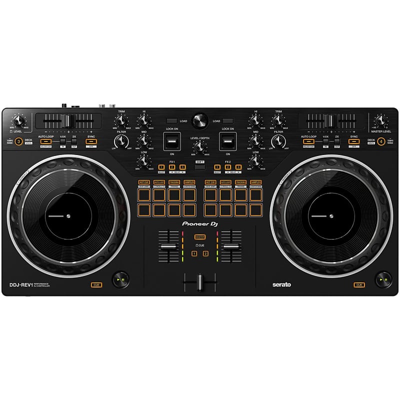 цена Двухканальный DJ-контроллер Pioneer DJ DDJ-REV1 для Serato DJ DDJ-REV1 Two-Channel Battle Style DJ Controller