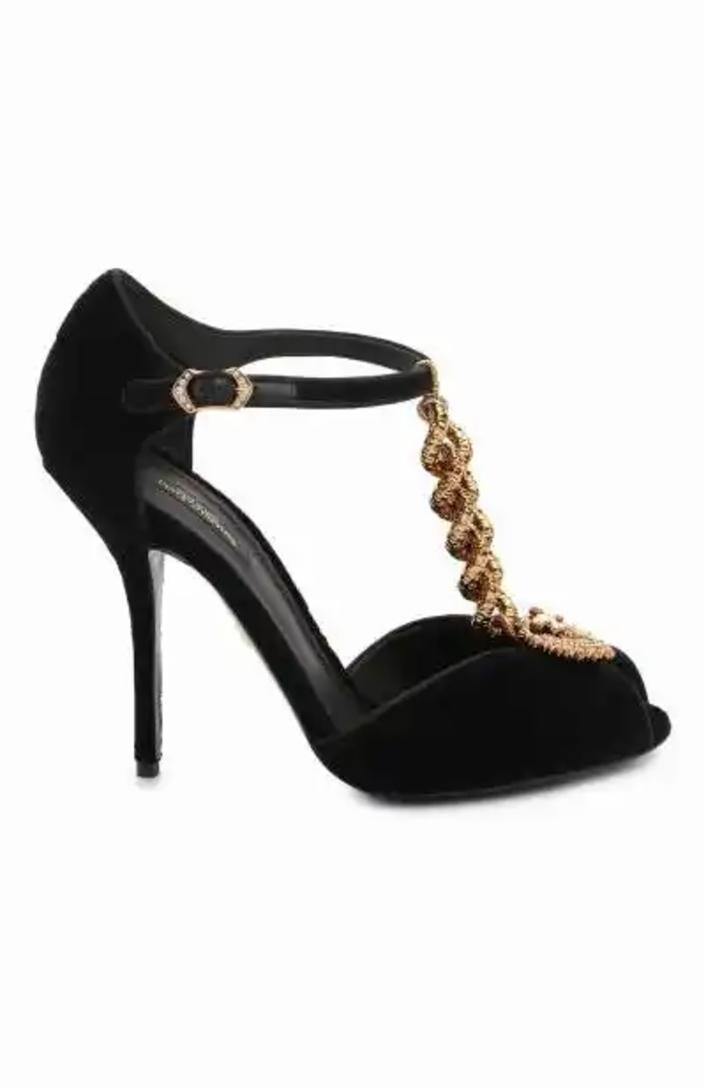 

Текстильные босоножки Devotion Dolce&Gabbana