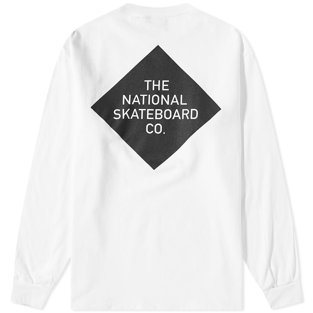 

Футболка The National Skateboard Co. Long Sleeve Logo Tee, Серый