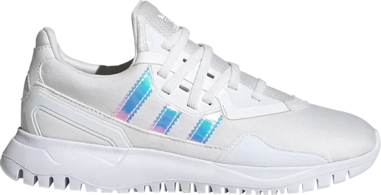 

Кроссовки Nike Flex Big Kid 'White Iridescent', белый