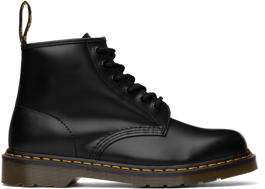 

Черные ботинки на шнуровке 101 Dr. Martens