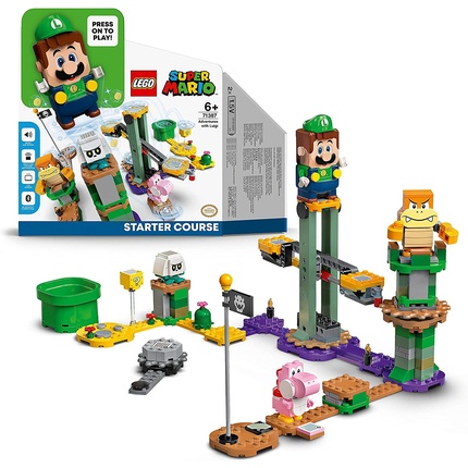 Конструктор Lego Super Mario Adventures with Luigi Starter Course 71387, 280 деталей - фото