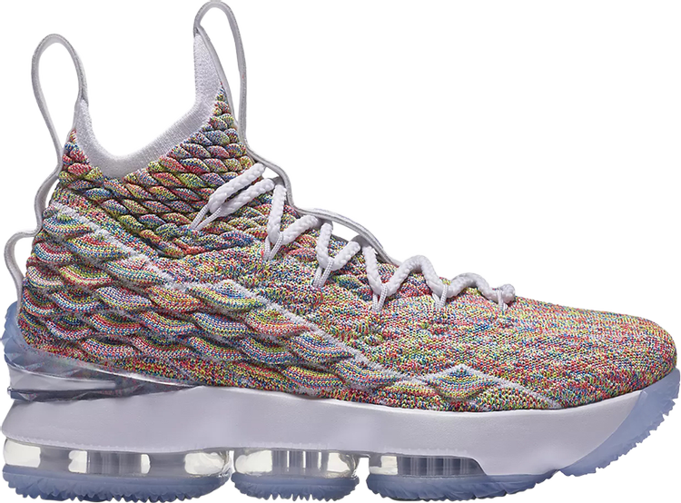 Кроссовки Nike Lebron 15 GS 'Fruity Pebbles', многоцветный