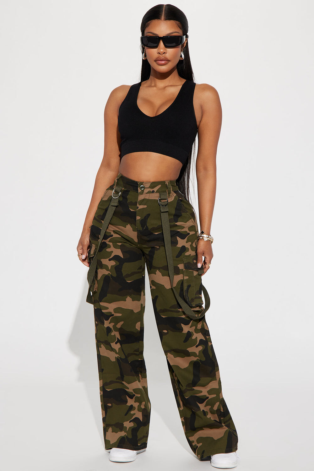 

Брюки карго Fashion Nova RJH5718CM, оливковый