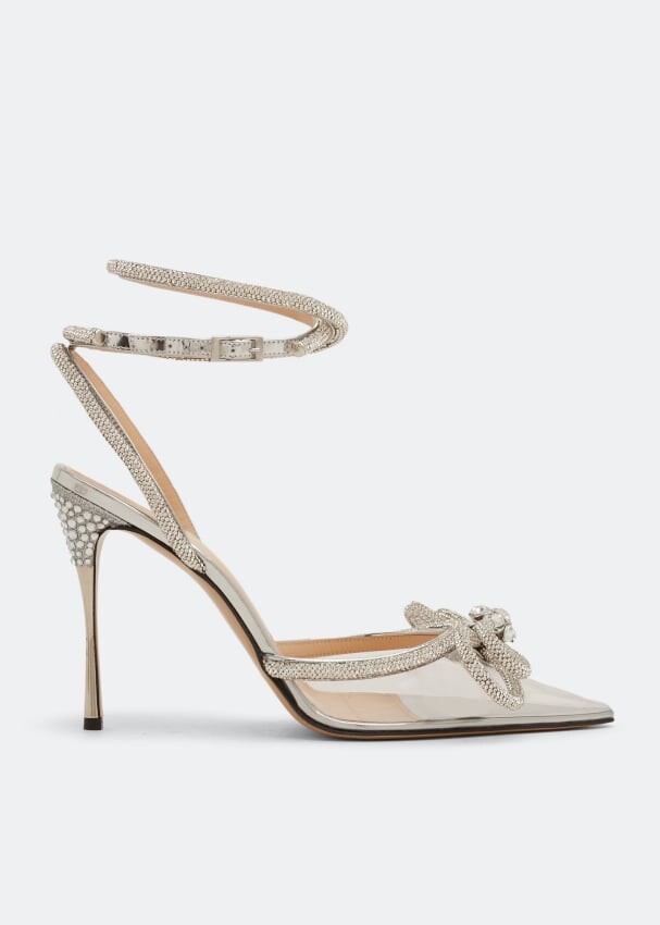 

Туфли MACH AND MACH Double crystal PVC pumps, нейтральный