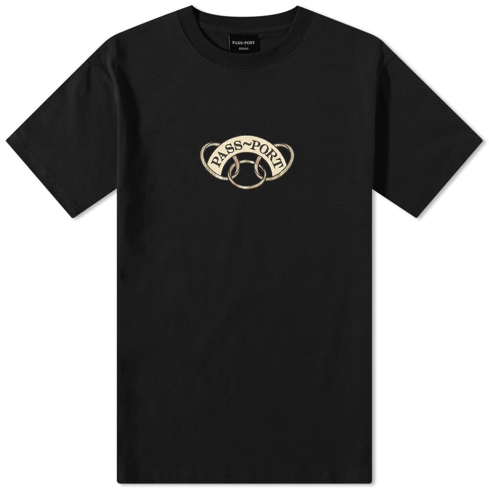 

Футболка Pass~Port Communal Rings Tee, Черный