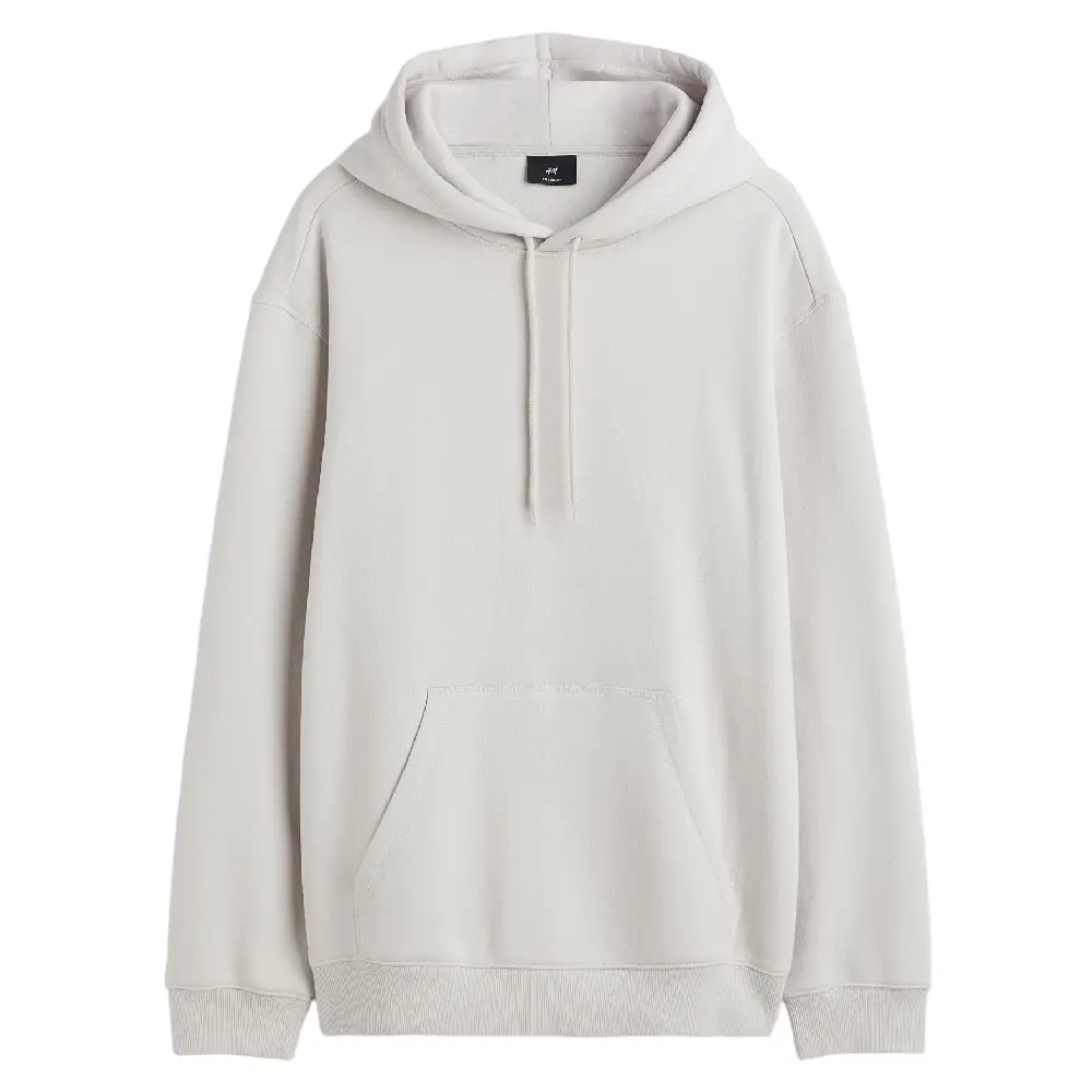 

Толстовка H&M Relaxed Fit, серо-бежевый