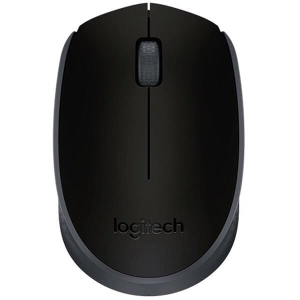 цена Мышь беспроводная Logitech M171, черный