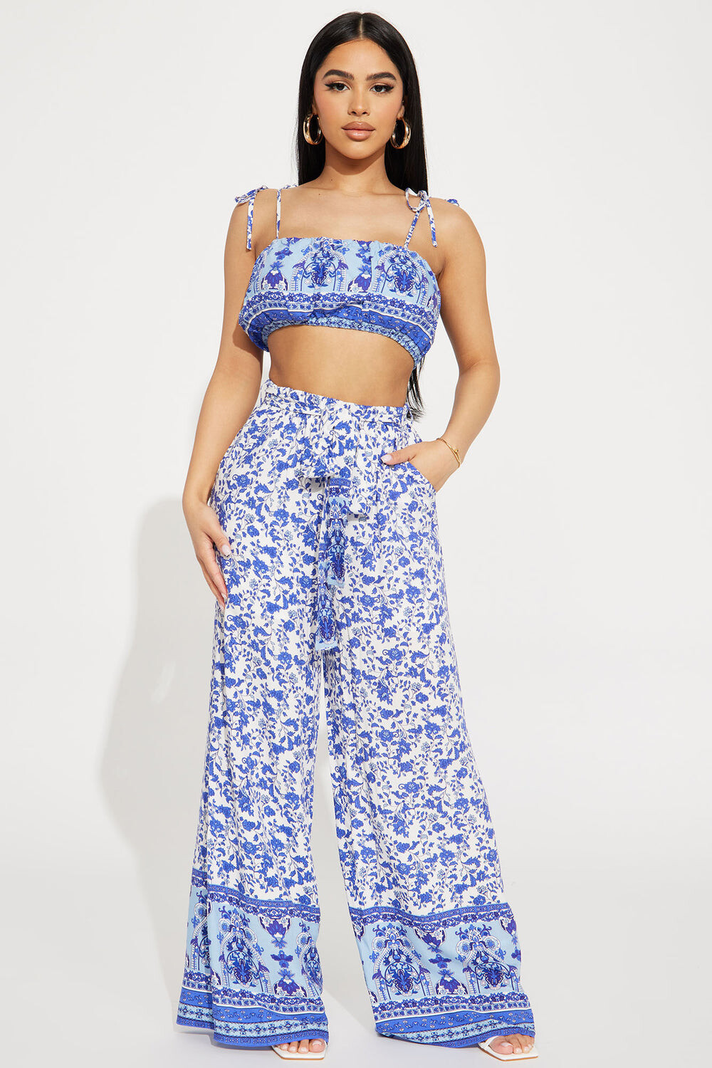 

Брюки Fashion Nova HF23A124SET, синий