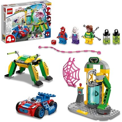

Конструктор Lego 10783 Marvel Человек-Паук в лаборатории Дока Ока