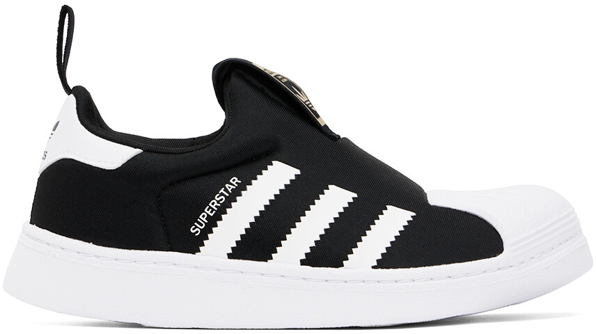 

Детские черные кроссовки Superstar 360 adidas Kids