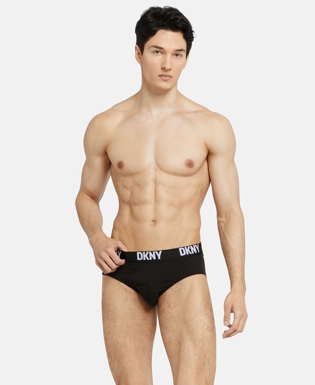 

Трусы, упаковка 3 шт. DKNY, черный
