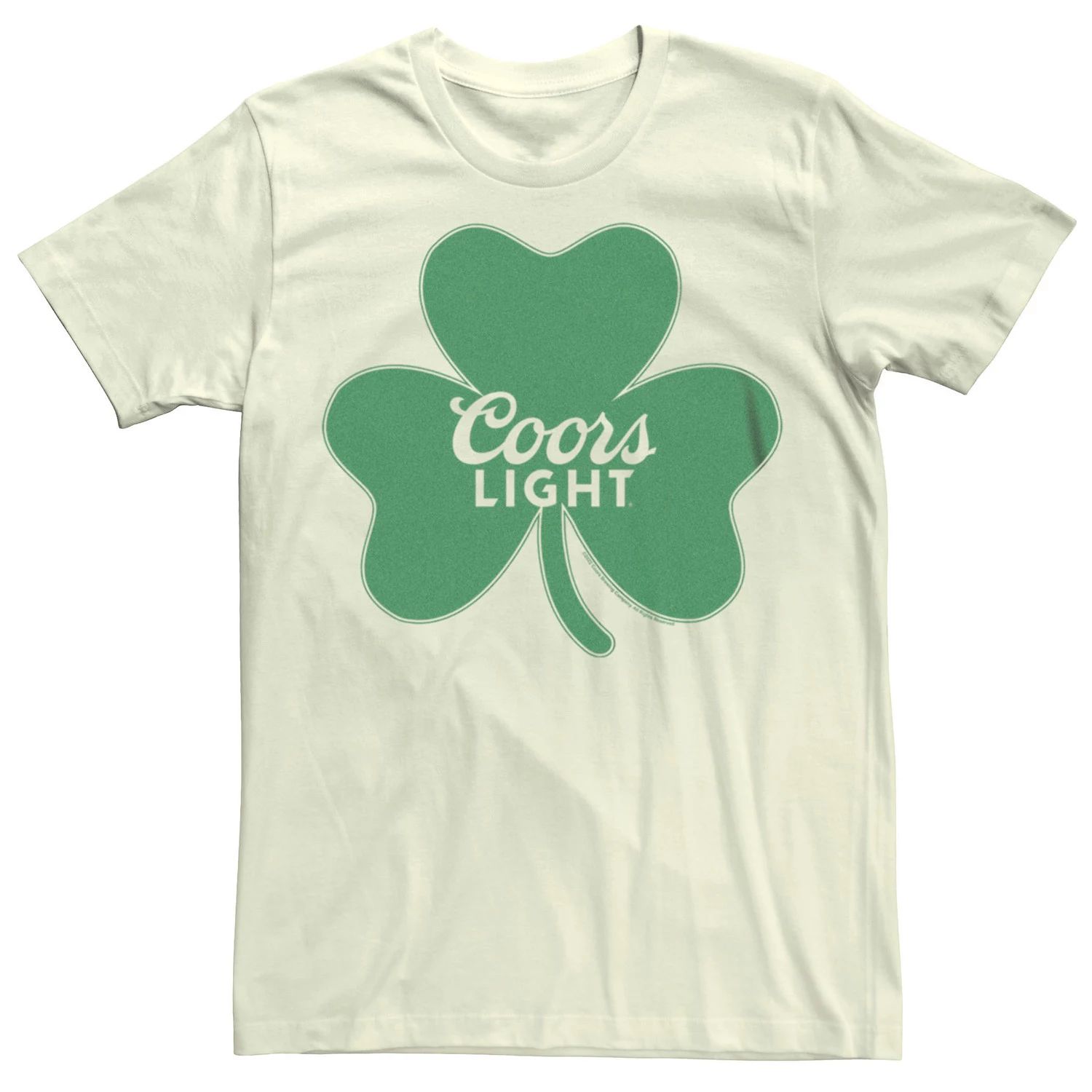Мужская футболка Coors с легким логотипом Shamrock Licensed Character