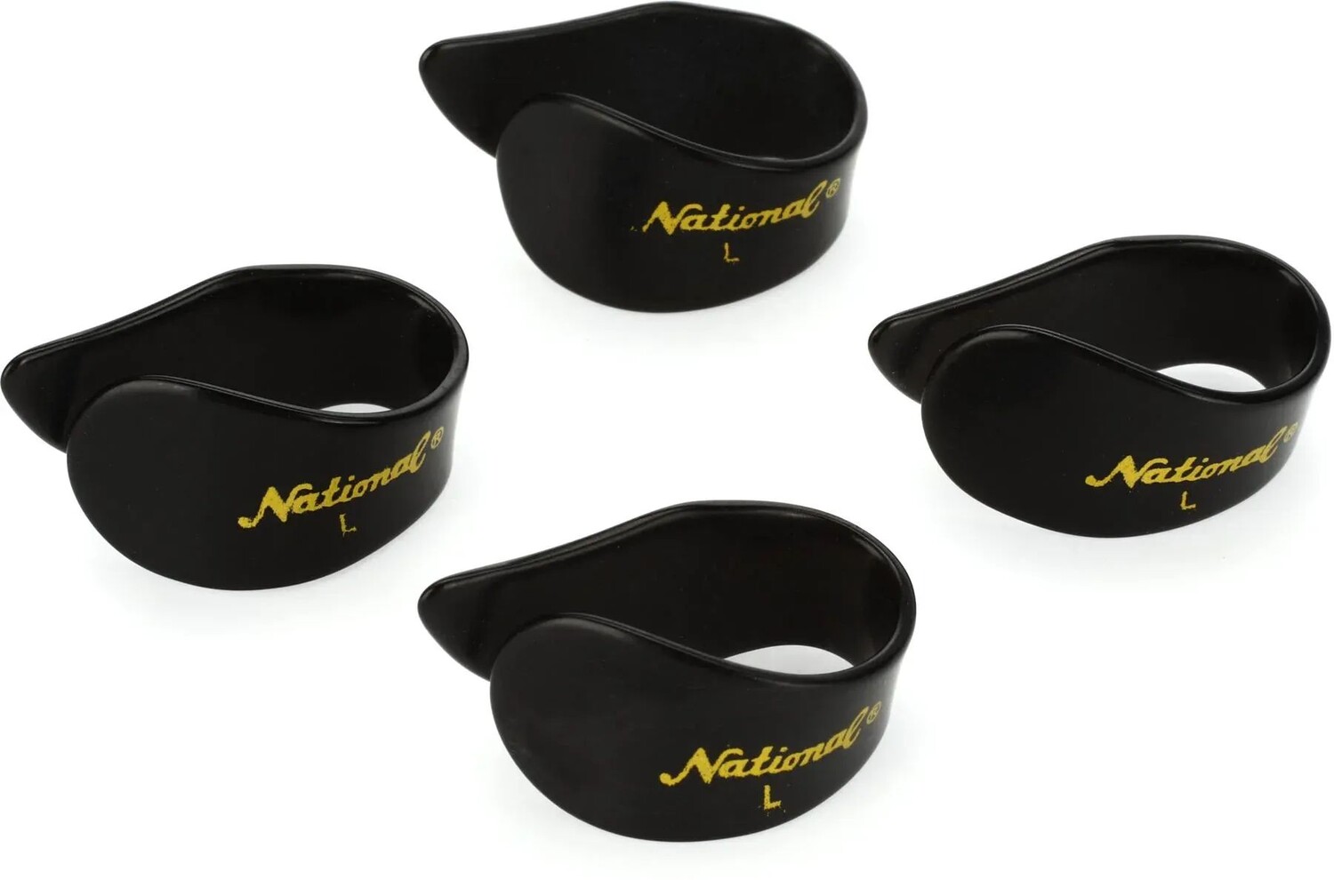 

Целлулоидные палочки D'Addario National — большие черные (4 шт.)