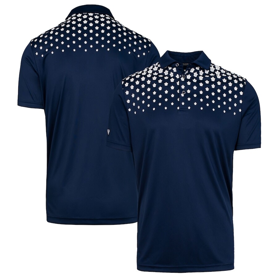 

Поло с коротким рукавом Levelwear Toronto Maple Leafs, нави