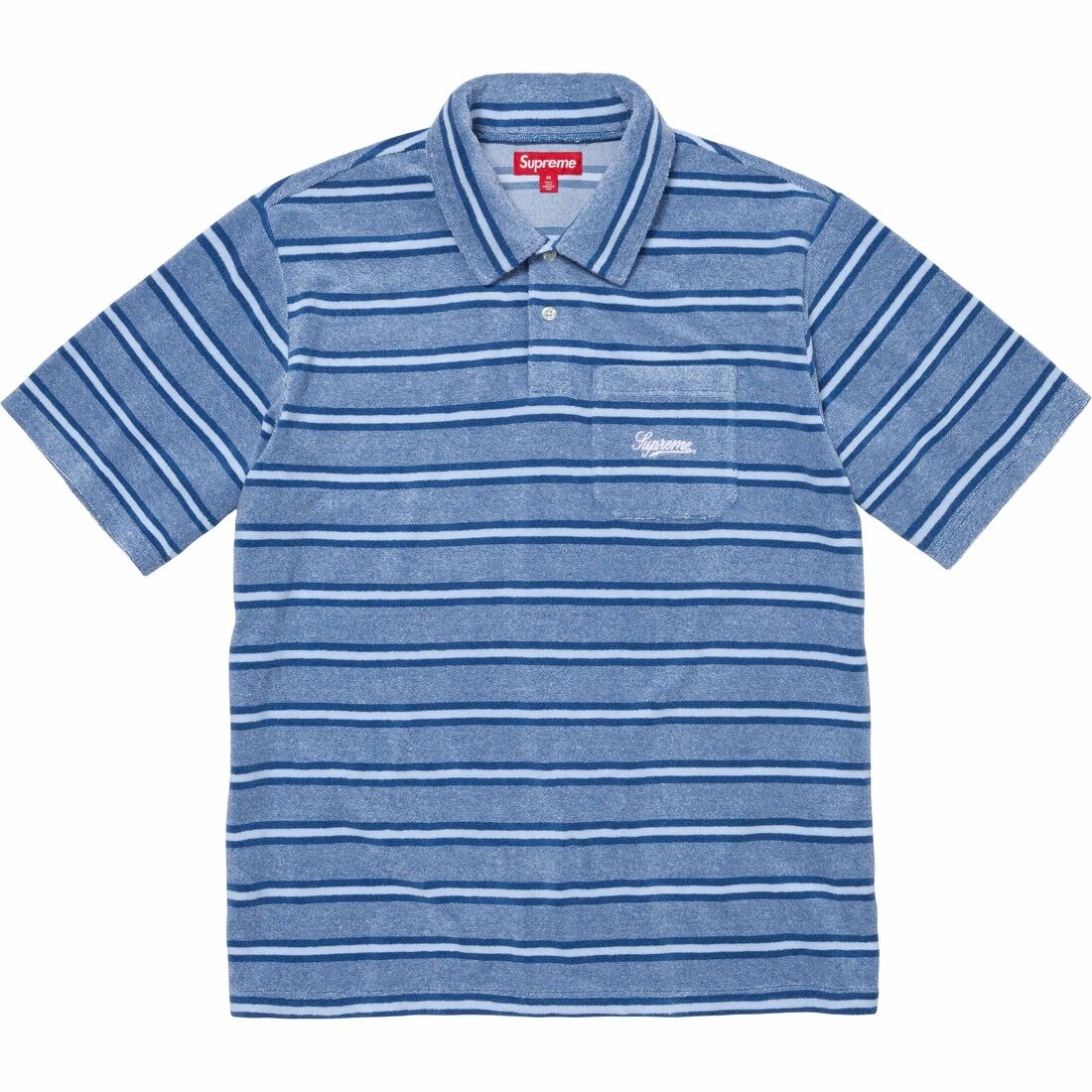 

SS24 Рубашка поло унисекс Supreme, цвет Royal