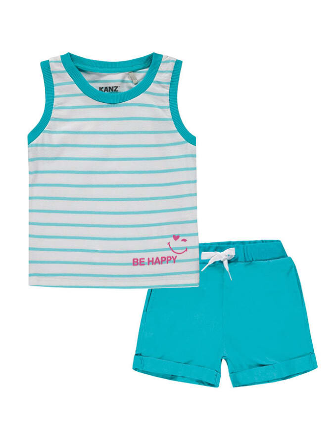 

Футболка Kanz 2tlg. Outfit, бирюзовый