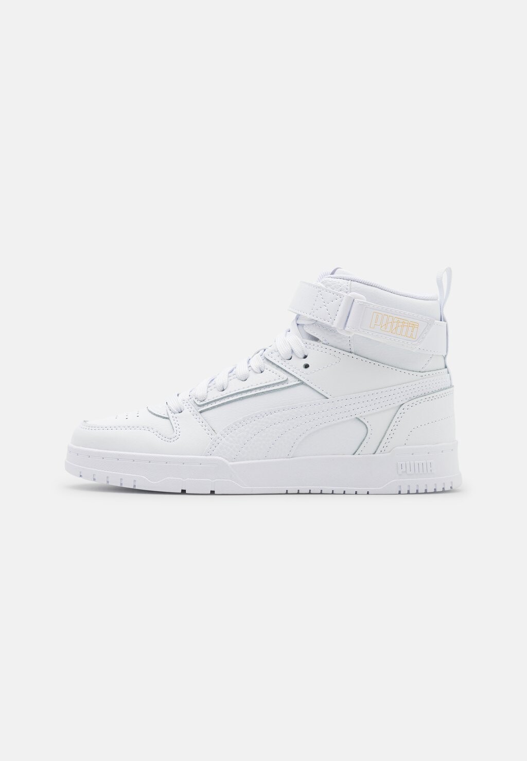 

Высокие кеды Game Jr Unisex Puma, цвет white/team gold