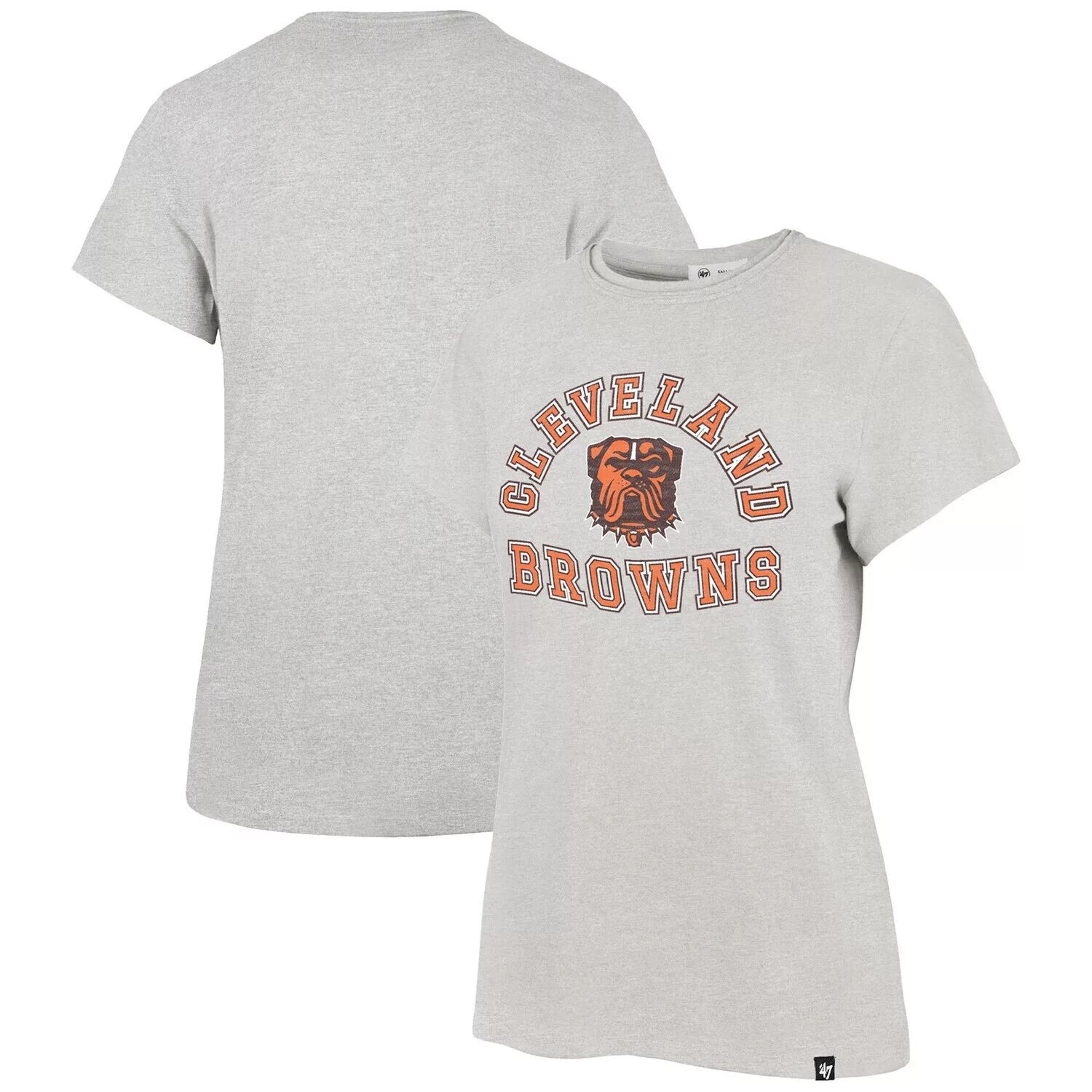 

Женская футболка '47 Heather Grey Cleveland Browns Frankie