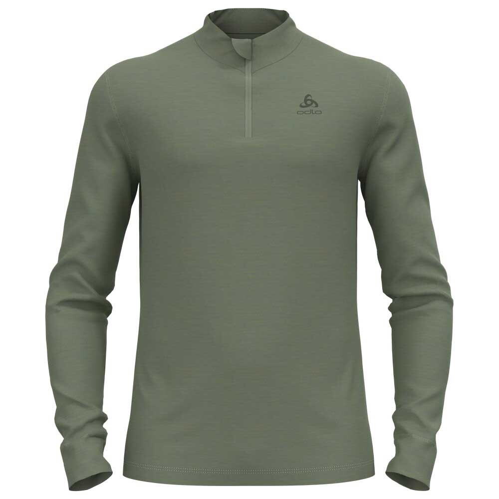 

Базовый слой с длинным рукавом Odlo Merino 2, зеленый