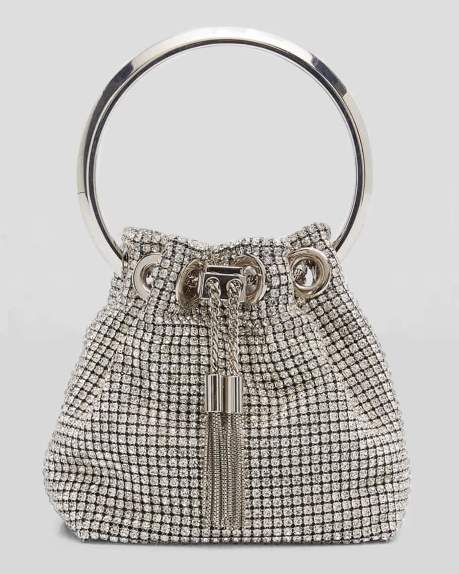 

Сумка-ведро Bon Bon с микрокристаллами Jimmy Choo