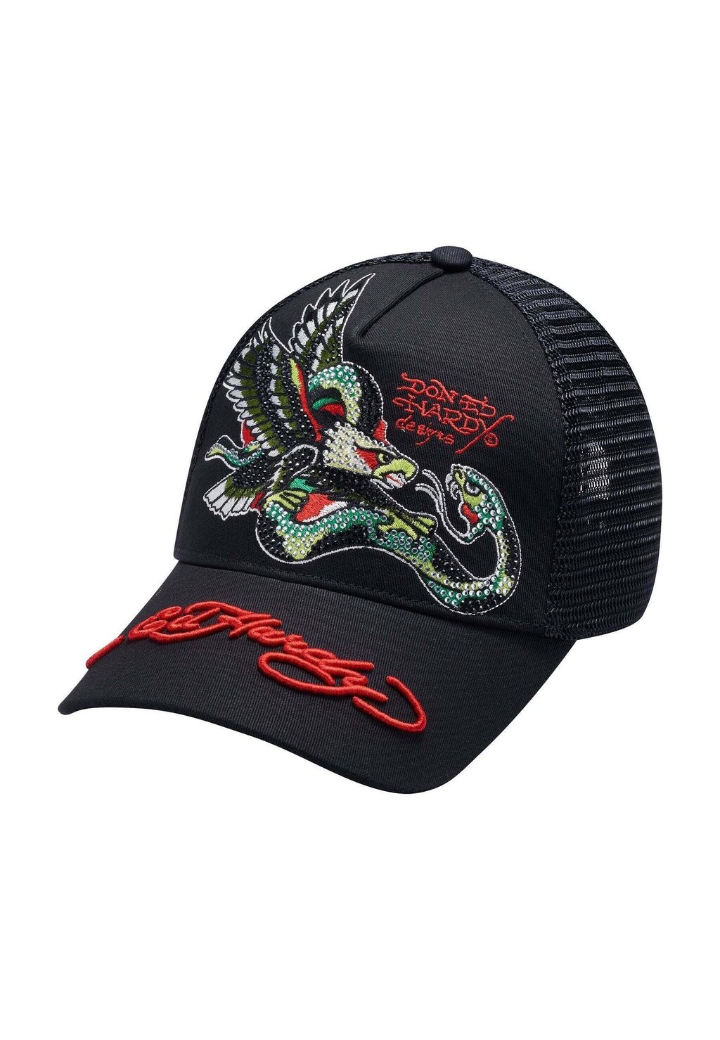 

Кепка Eagle-Snake Twill Ed Hardy, цвет black black