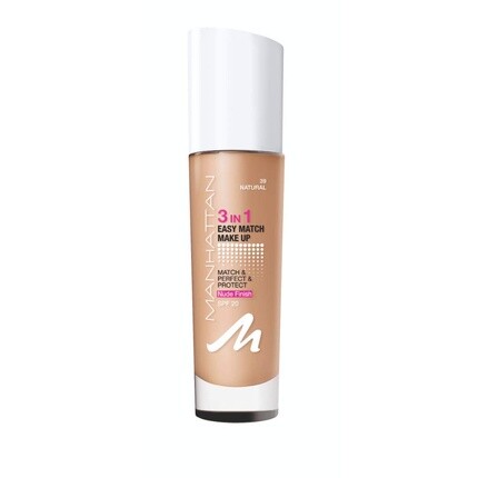 

Manhattan 3in1 Easy Match Make Up Безмасляная основа для безупречной кожи 30 мл Цвет 39 Натуральный