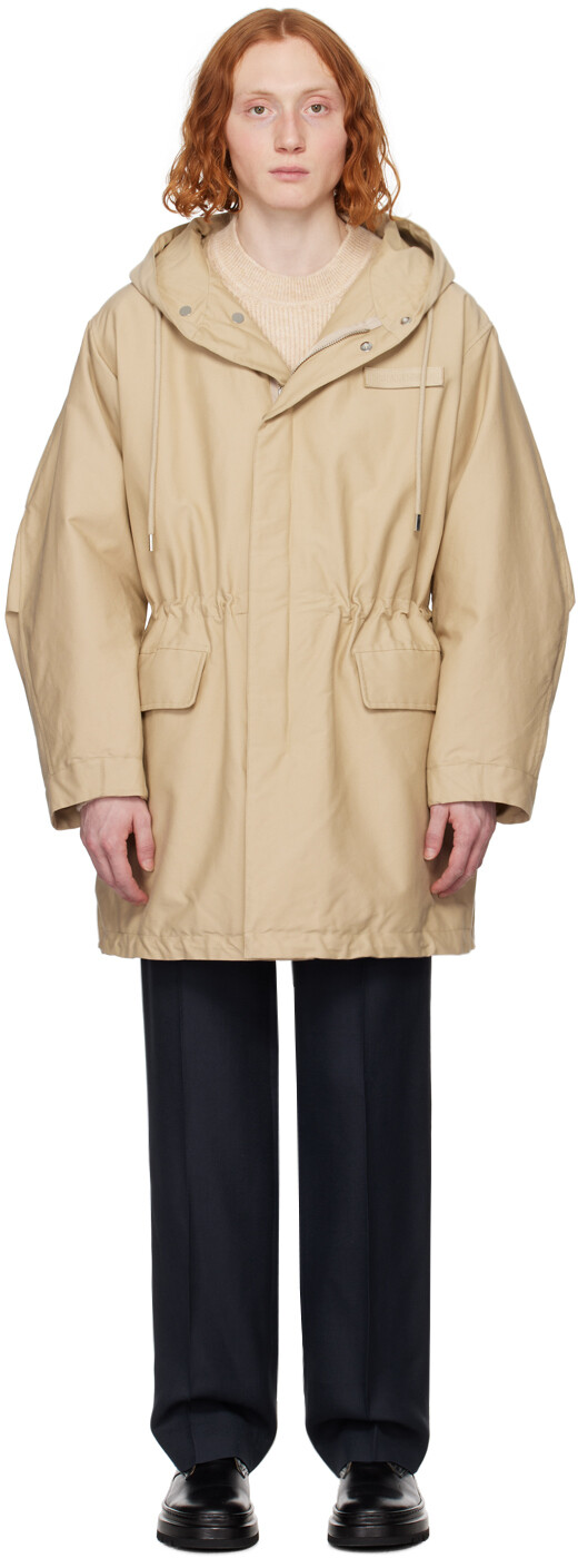 

Бежевое пальто Les Classiques 'La parka Marrone' Jacquemus