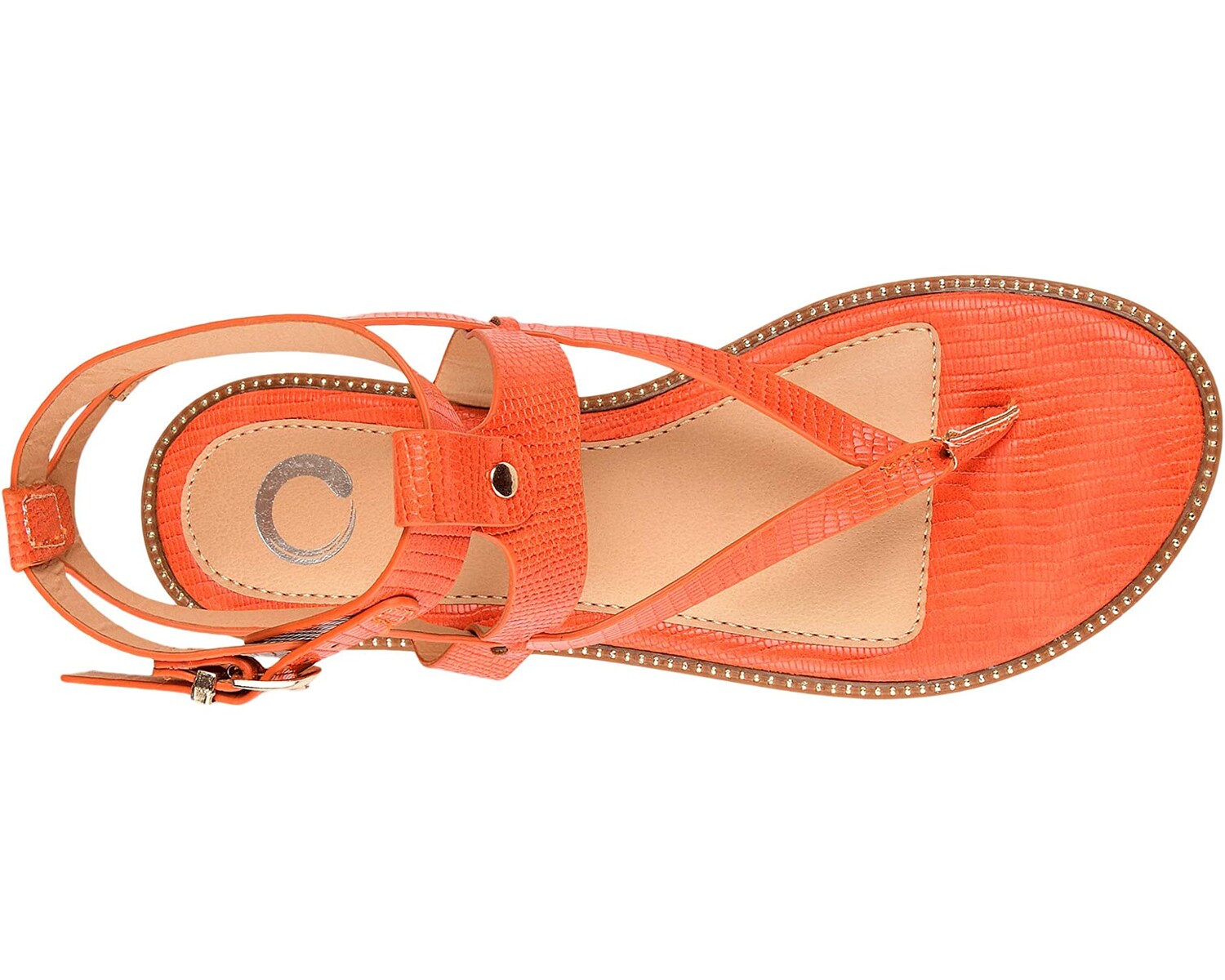 

Сандалии Comfort Foam Tangie Sandal Journee Collection, апельсин