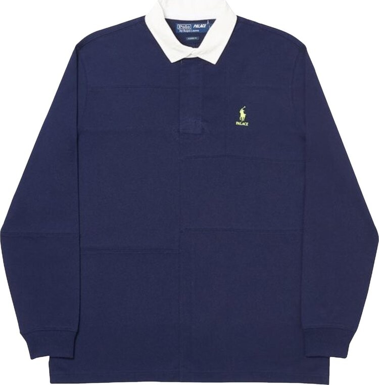 

Поло Palace x Ralph Lauren Pieced Rugby Polo 'French Navy', синий