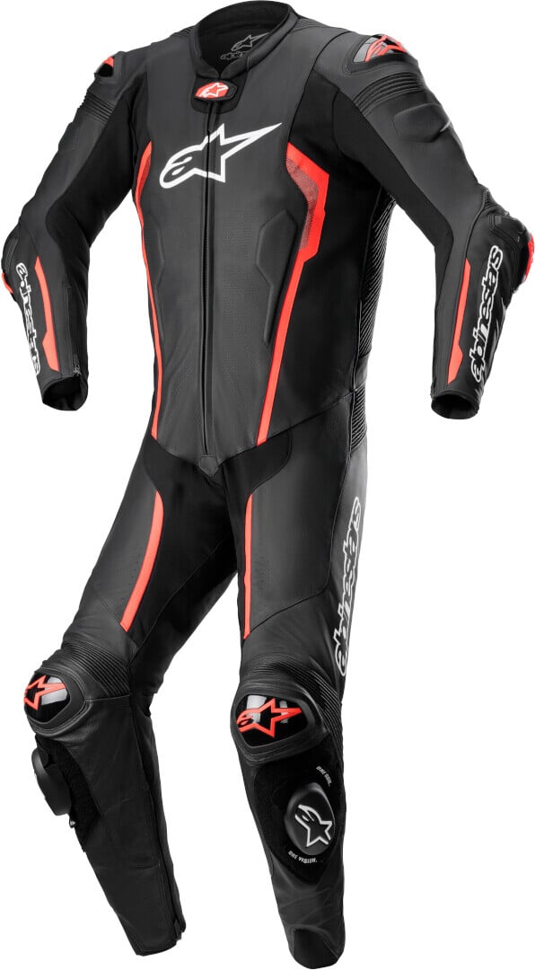 

Alpinestars Missile V2 Цельный костюм из мотоциклетной кожи, черный/красный