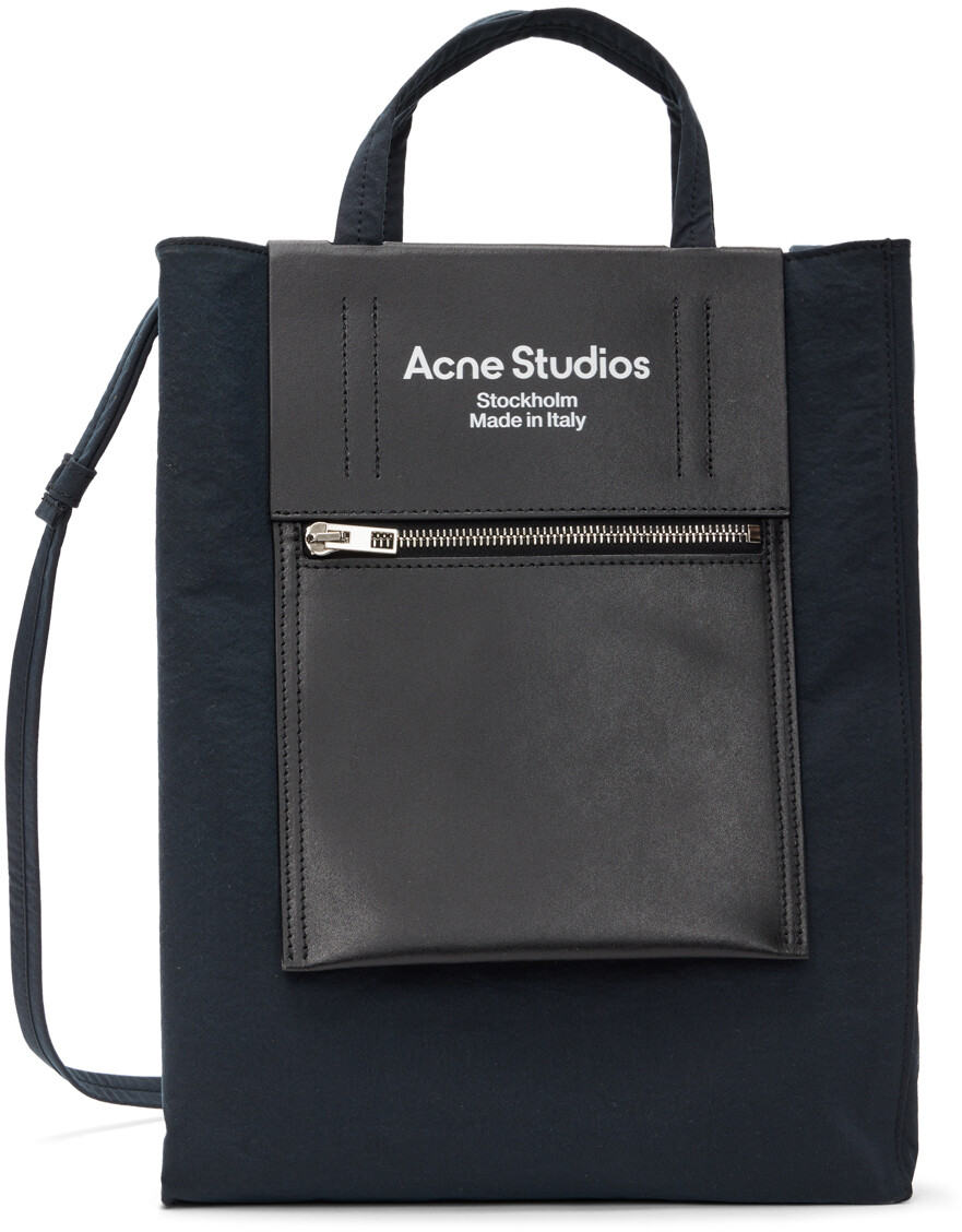 

Черная объемная сумка Papery Acne Studios