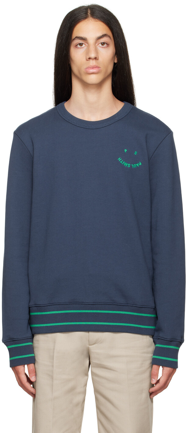 

Синий свитшот Happy PS by Paul Smith