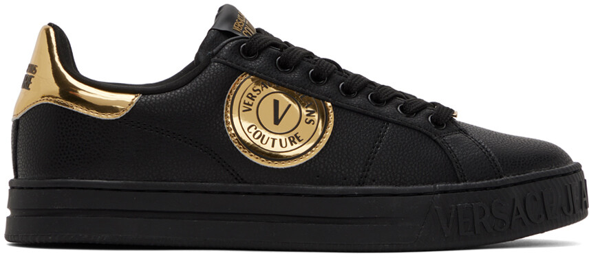 

Черные кроссовки V-Emblem Court 88 Versace Jeans Couture