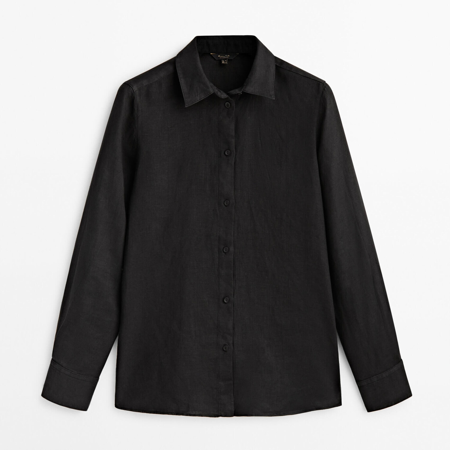 

Блузка Massimo Dutti 100% Linen, черный
