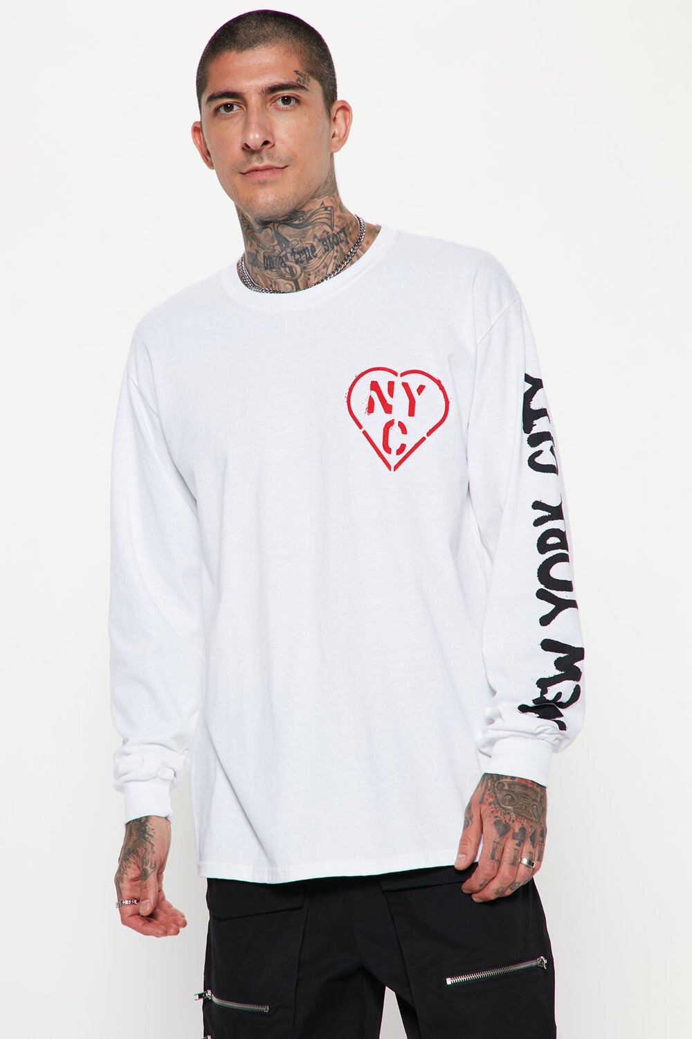 

Футболка Fashion Nova SPDN986, белый