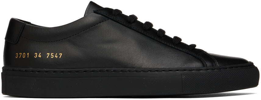 

Черные низкие кроссовки Original Achilles Common Projects