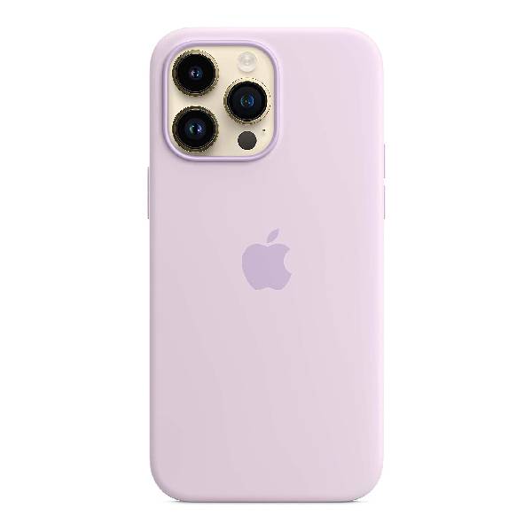 Чехол силиконовый Apple iPhone 14 Pro Max с MagSafe, lilac силиконовый чехол с защитой камеры mcover для apple iphone 13 pro союзмультфильм чебурашка пятьсот эскимо