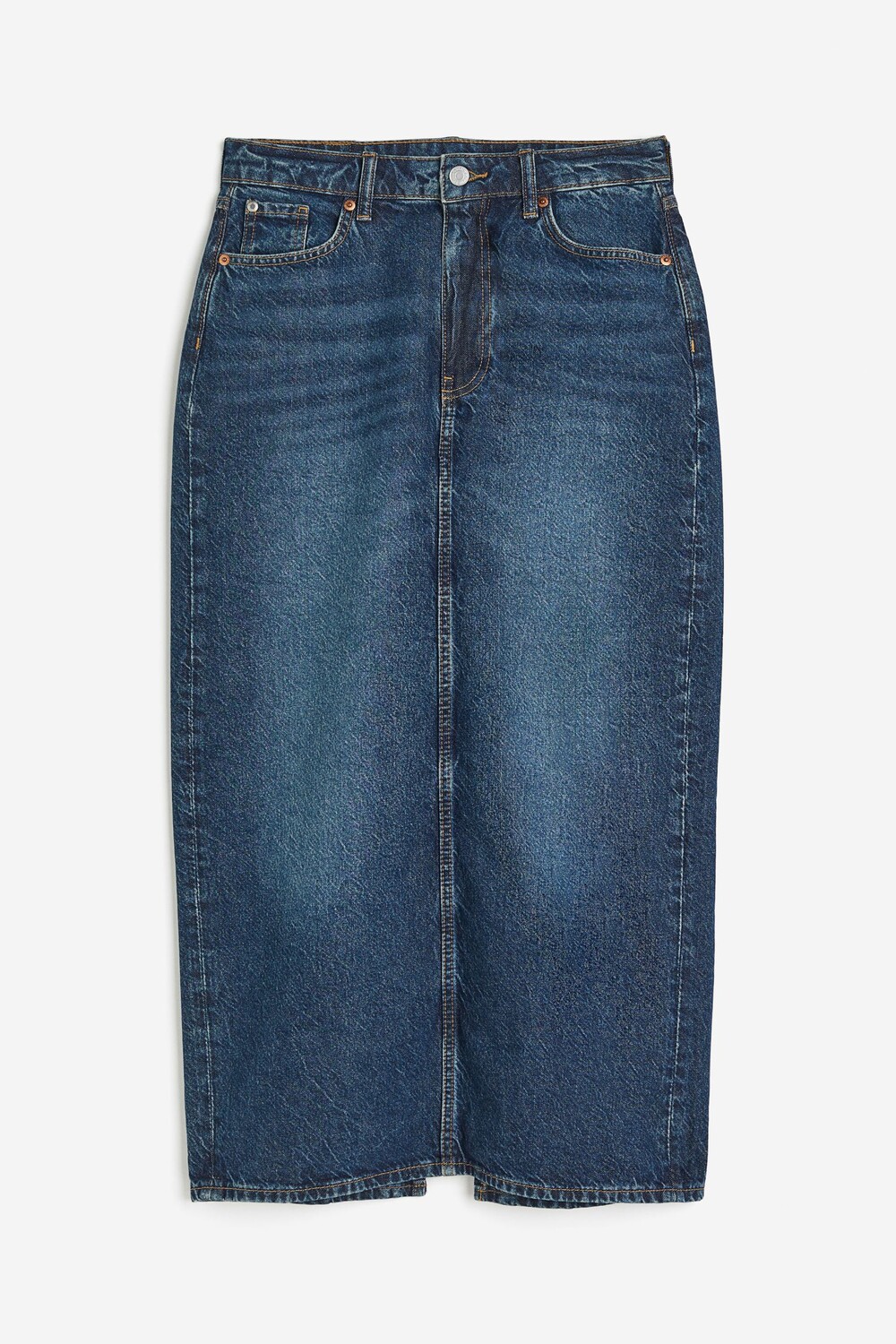 

Юбка H&M Denim, темно-синий