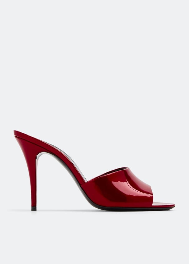 

Мюли SAINT LAURENT LA 16 mules, красный