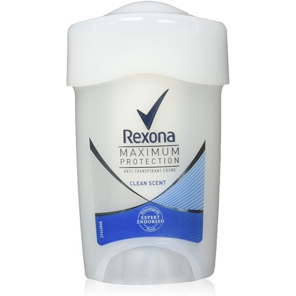Крем-дезодорант для чувствительной кожи с максимальной защитой для женщин, 45 мл Rexona