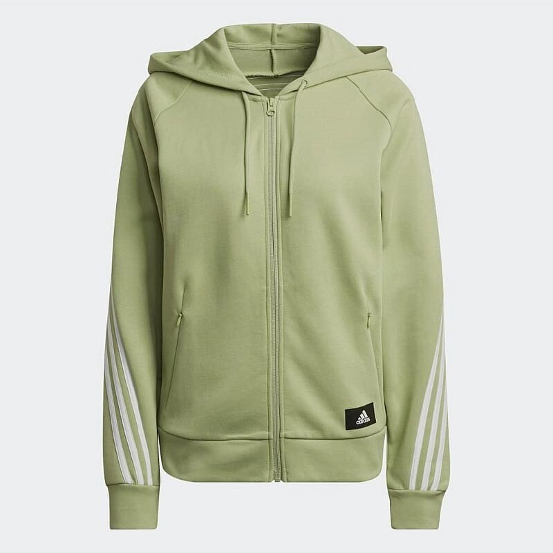 

Толстовка Adidas Sportswear Future Icons 3-Stripes, пыльно-зеленый/белый