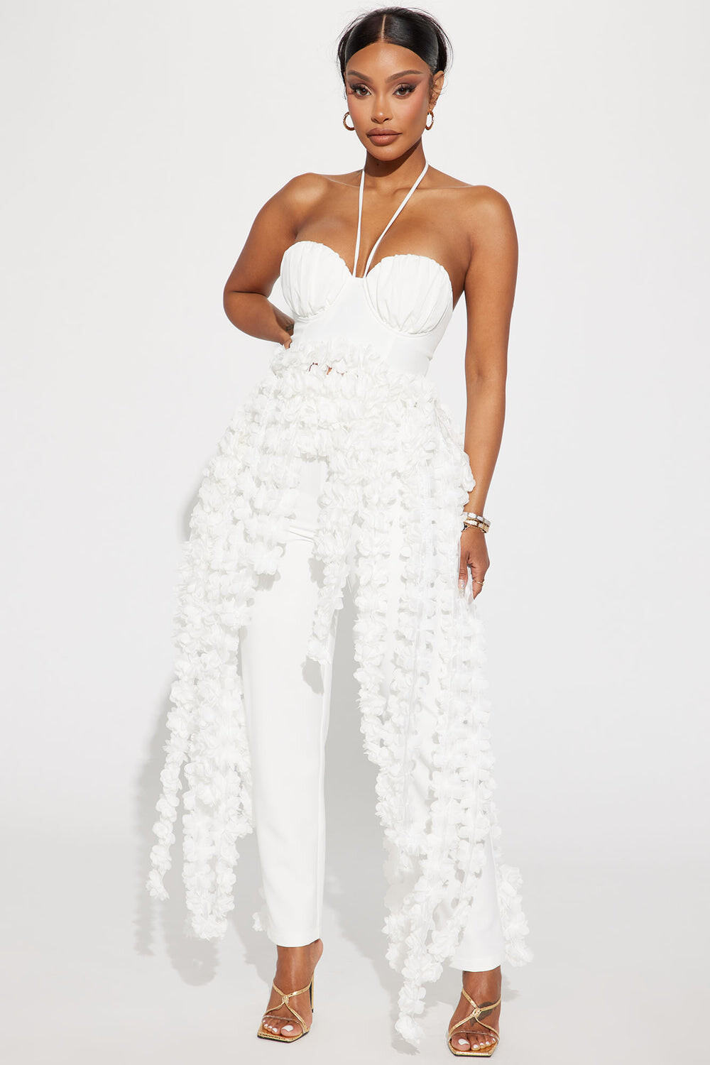 

Брюки Fashion Nova BZ9339, белый