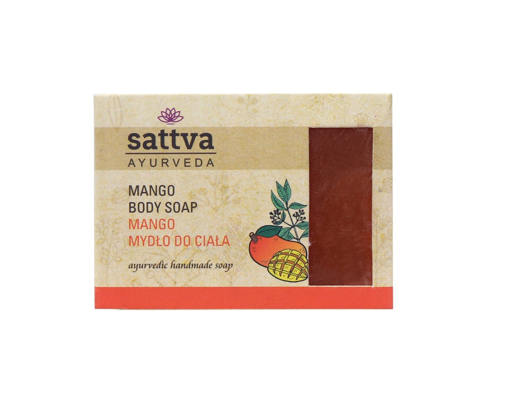 Sattva Мыло для тела Индийское глицериновое мыло Манго 125г мыло для тела sattva 125 гр