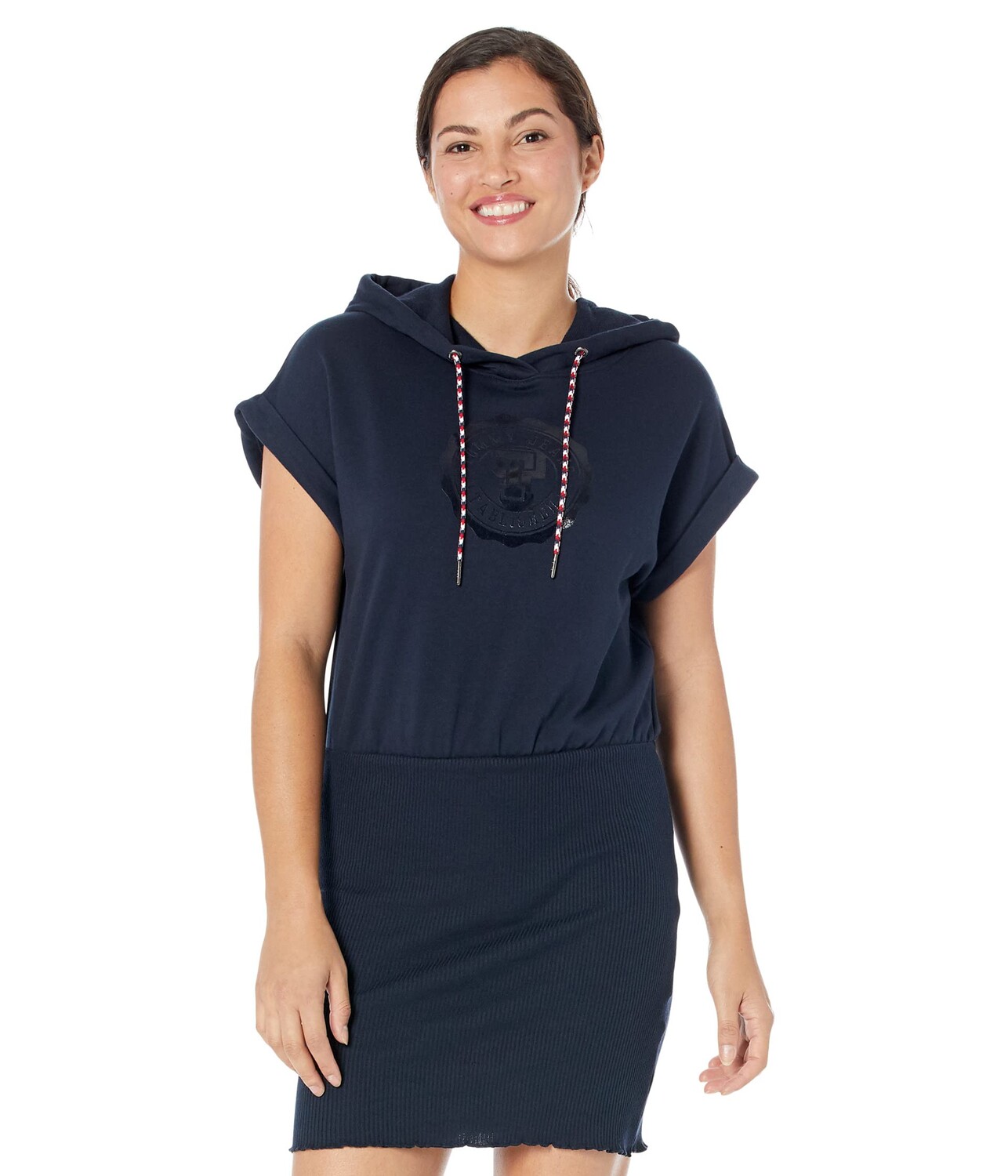 

Платье Tommy Jeans, Rib Trim Hoodie Dress