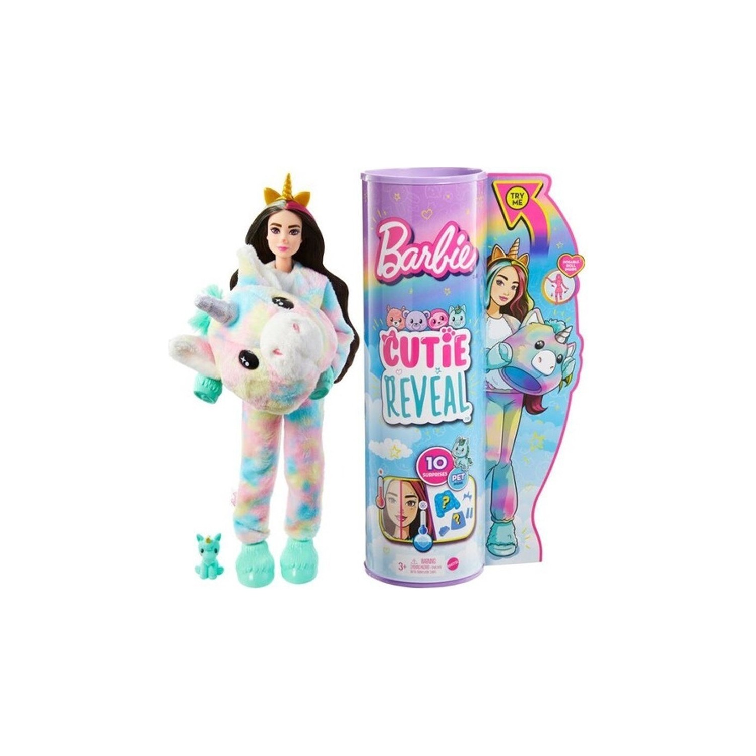 Кукла Barbie Cutie Reveal S2 barbie colour reveal festival lights set